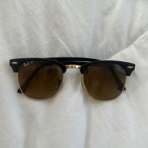 Ray Ban Polarized Club master Sunglasses, Case included